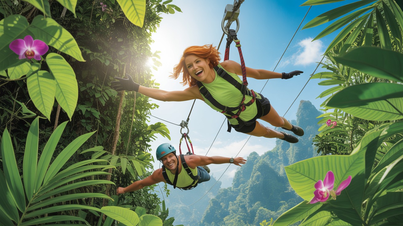 Zip Lining